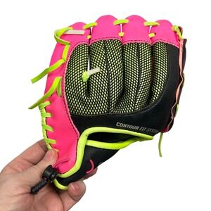 Franklin Baseball Glove Kids 9" Pink Neo-Grip Easy-Catch Right Hand Throw 22852
